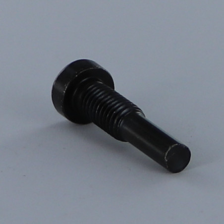1 x Vis métaux CHC BTR Clé de 5 HC5 M8X32 Filetée sur 15.5 Bout pilote Tête basse Acier zingué noir