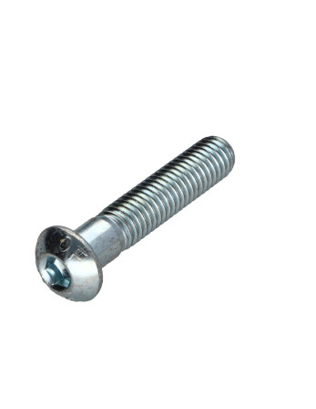 Vis métaux BHC (Tête Bombée Hexagonal creux) M8X40 Filetée sur 32 Classe 10.9 Clé de 5 HC5 Acier zingué