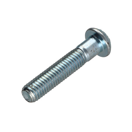 1 x Vis métaux BHC (Tête Bombée Hexagonal creux) M8X40 Filetée sur 32 Classe 10.9 Clé de 5 HC5 Acier zingué
