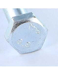 Corps de boulon filetage partiel Tête hexagonale TH M8X40... 2
