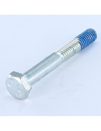 Corps de boulon filetage partiel Tête hexagonale TH M6X45 Classe 8.8 Acier zingué Frein filet