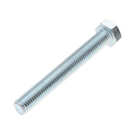 1 x Vis métaux Tête hexagonale TH M16X80 Classe 6.8 Acier zingué