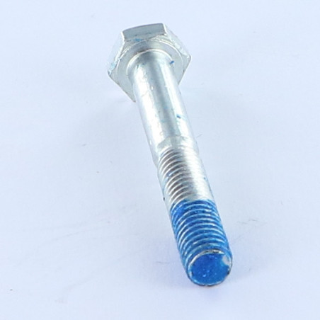 1 x Corps de boulon filetage partiel Tête hexagonale TH M6X45 Classe 8.8 Acier zingué Frein filet