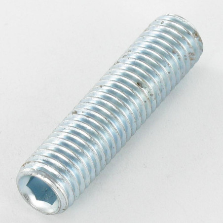 1 x Vis métaux Sans tête six pans creux (sthc) Clé de 2.5 HC2.5 M5X6 Bout cuvette Acier zingué