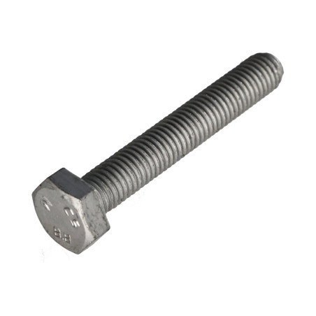 1 x Vis métaux Tête hexagonale TH M10X65 Classe 8.8 Dacromet