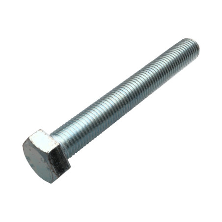 1 x Vis métaux Tête hexagonale TH M24X180 Classe 8.8 Acier zingué