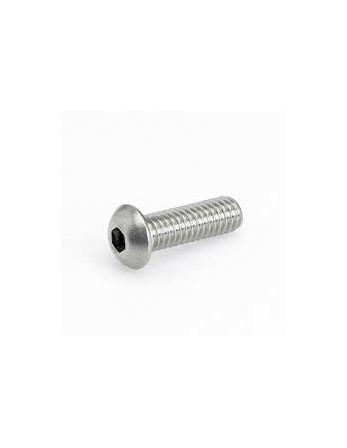Vis métaux Tête BHC (Tête Bombée Hexagonal creux) M5X22 Clé de 3 HC3 Acier zingué