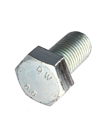 Vis métaux Tête hexagonale TH M27X60 Classe 8.8 Acier zingué