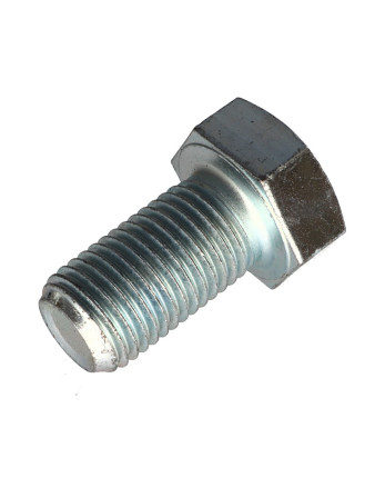 Vis métaux Tête hexagonale TH M27X60 Classe 8.8 Acier zingué