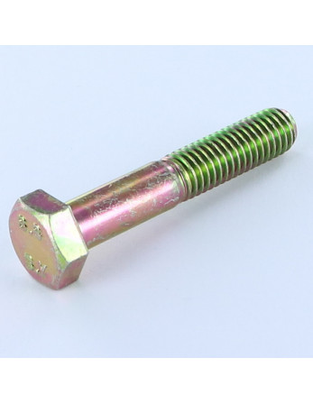 Corps de boulon filetage partiel Tête hexagonale TH M6X40 Classe 8.8 Bichromaté