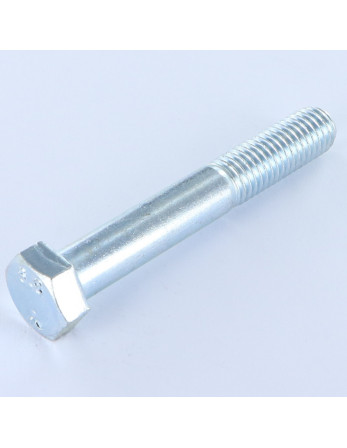 Corps de boulon filetage partiel Tête hexagonale TH M16X70 Classe 6.8 Acier zingué