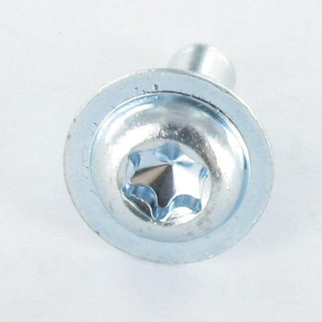 1 x Vis métaux Tête ronde large TORX T10 M3X5 Diamètre de tête: 8 Epaisseur 2.4 Acier zingué microvis