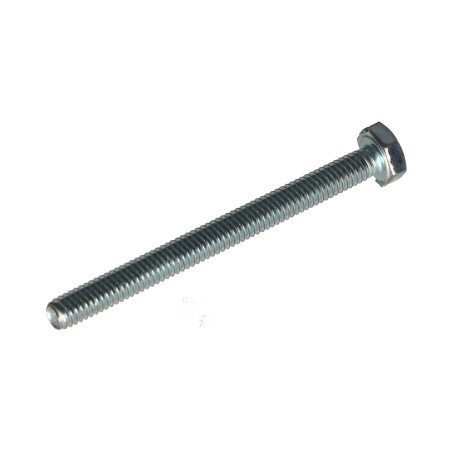 1 x Vis métaux Tête hexagonale TH M4X45 Classe 8.8 Acier zingué