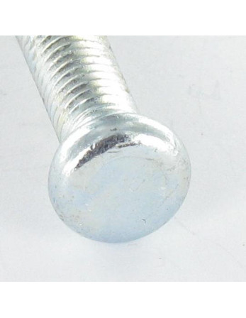 Vis métaux Tête cylindrique TC Non fendue M6X28 1 Ergot Acier zingué