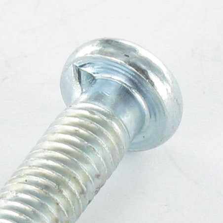 1 x Vis métaux Tête cylindrique TC Non fendue M6X28 1 Ergot Acier zingué