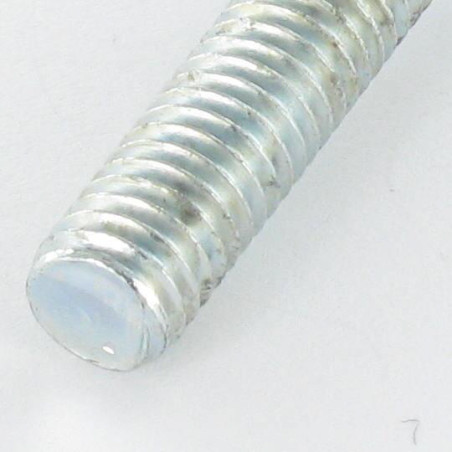 1 x Vis métaux Tête cylindrique TC Non fendue M6X28 1 Ergot Acier zingué