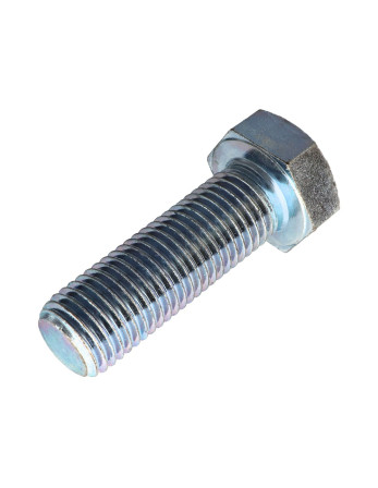 Vis métaux Tête hexagonale TH M30X100 Classe 8.8 Acier zingué