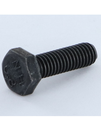 Vis métaux Tête hexagonale TH M6X20 Classe 6.8 Acier zingué nickel noir renforcE - Haute tenue à la corrosion