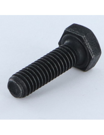 Vis métaux Tête hexagonale TH M6X20 Classe 6.8 Acier zingué nickel noir renforcE - Haute tenue à la corrosion