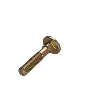 TRCC JAPY tête ronde collet carré M7X35 Filetage partiel Bichromaté