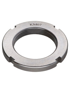 Ecrou à encoches KM Acier zingué M150 Pas de 200 2