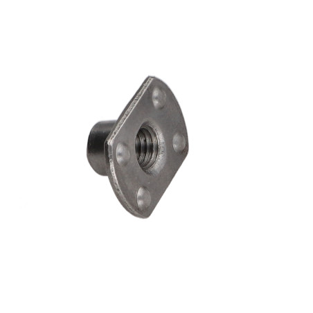 1 x Ecrou cylindrique à souder Bossage extérieur M8 26X18 hauteur 8 Acier brut