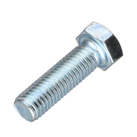 1 x Vis métaux Tête hexagonale TH M12X30 Classe 10.9 Acier zingué