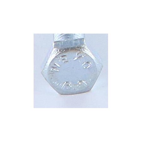 1 x Vis métaux Tête hexagonale TH M6X40 Classe 8.8 Acier zingué