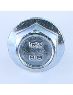 Vis métaux Tête hexagonale TH M12X40 Embase collerette... 2
