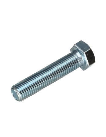 Vis métaux Tête hexagonale TH M16X60 Classe 10.9 Acier zingué