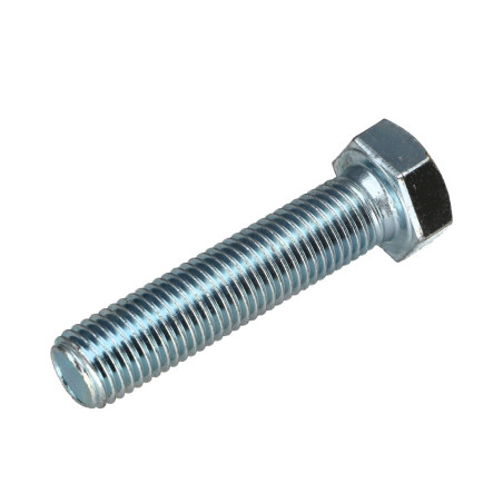 1 x Vis métaux Tête hexagonale TH M16X60 Classe 10.9 Acier zingué
