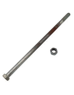 Boulon (vendu avec Ecrou) Tête hexagonale TH M20X450 Acier