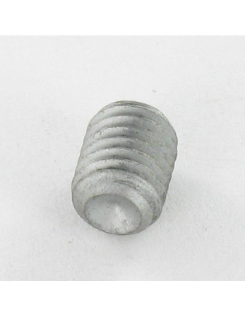 Vis métaux Sans tête six pans creux (sthc) Clé de 4 HC4 M8X10 Bout cuvette Acier brut Géomet 500A