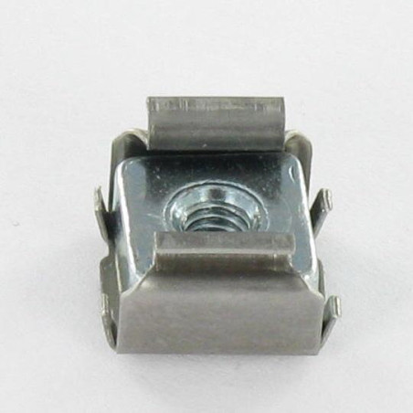 1 x Ecrou Cage M4 CNU4554HG Epaisseur de serrage 1.5 à 2.05 Acier zingué