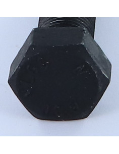 Vis métaux Tête hexagonale TH M20X75 Classe 10.9 Filetage...