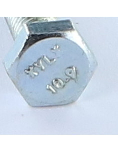 Corps de boulon filetage partiel Tête hexagonale TH M6X45... 2