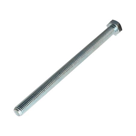1 x Vis métaux Tête hexagonale TH M8X140 Classe 8.8 Acier zingué