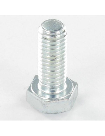 Vis métaux Tête hexagonale TH M10X120 Classe 6.8 Acier zingué