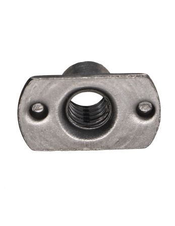 Ecrou cylindrique à souder Bossage intérieur M6 22X14 Acier brut