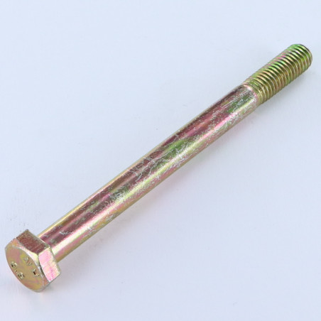 1 x Corps de boulon filetage partiel Tête hexagonale TH M8X100 Classe 6.8 Bichromaté