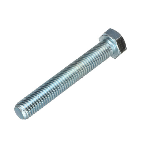 1 x Vis métaux Tête hexagonale TH M12X70 Classe 10.9 Acier zingué