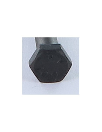 Corps de boulon filetage partiel Tête hexagonale TH M6X45 Filetée sur 13 Classe 10.9 Acier brut