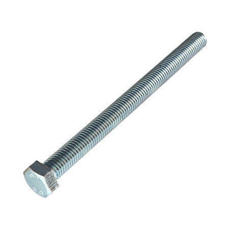 1 x Vis métaux Tête hexagonale TH M12X120 Classe 8.8 Acier zingué