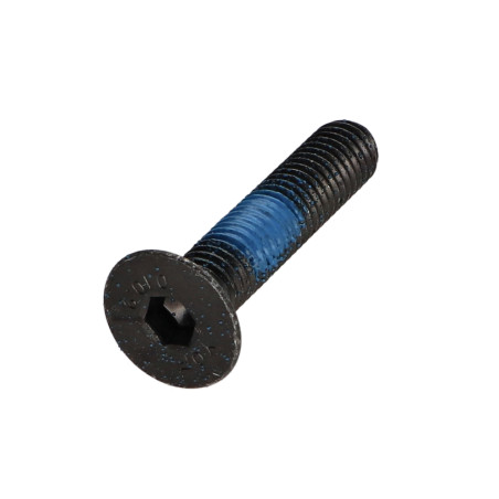 Vis métaux FHC tête fraisée empreinte hexagonale creuse M8X40 Filetage total Classe 10.9 Clé de 5 HC5 Acier
