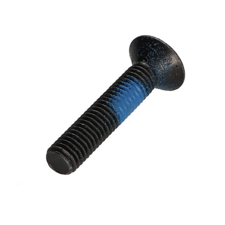 Vis métaux FHC tête fraisée empreinte hexagonale creuse M8X40 Filetage total Classe 10.9 Clé de 5 HC5 Acier
