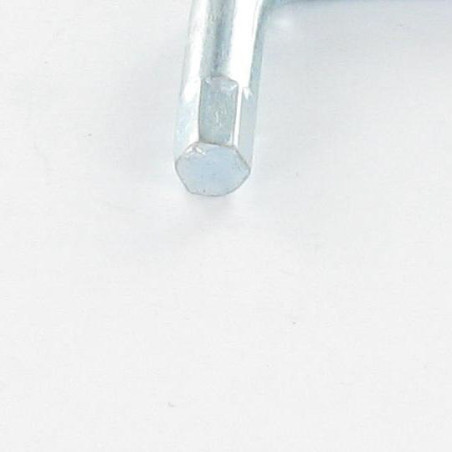 Clé Forme Z Pour Clé de 4 HC4 Longueur total 48 Acier zingué