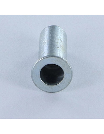 Ecrou A sertir Tête plate TP Borgne M6X20.5 ACPB 30 Acier zingué