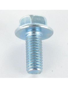 Vis métaux Tête hexagonale TH M8X40 Filetage partiel...