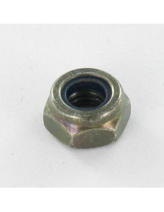 Ecrou frein M6 Acier brut Vert OLIV