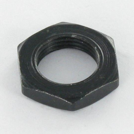 1 x Ecrou UNEF 3/8- 32 Sur plat 14 Epaisseur 3 Acier zingué noir